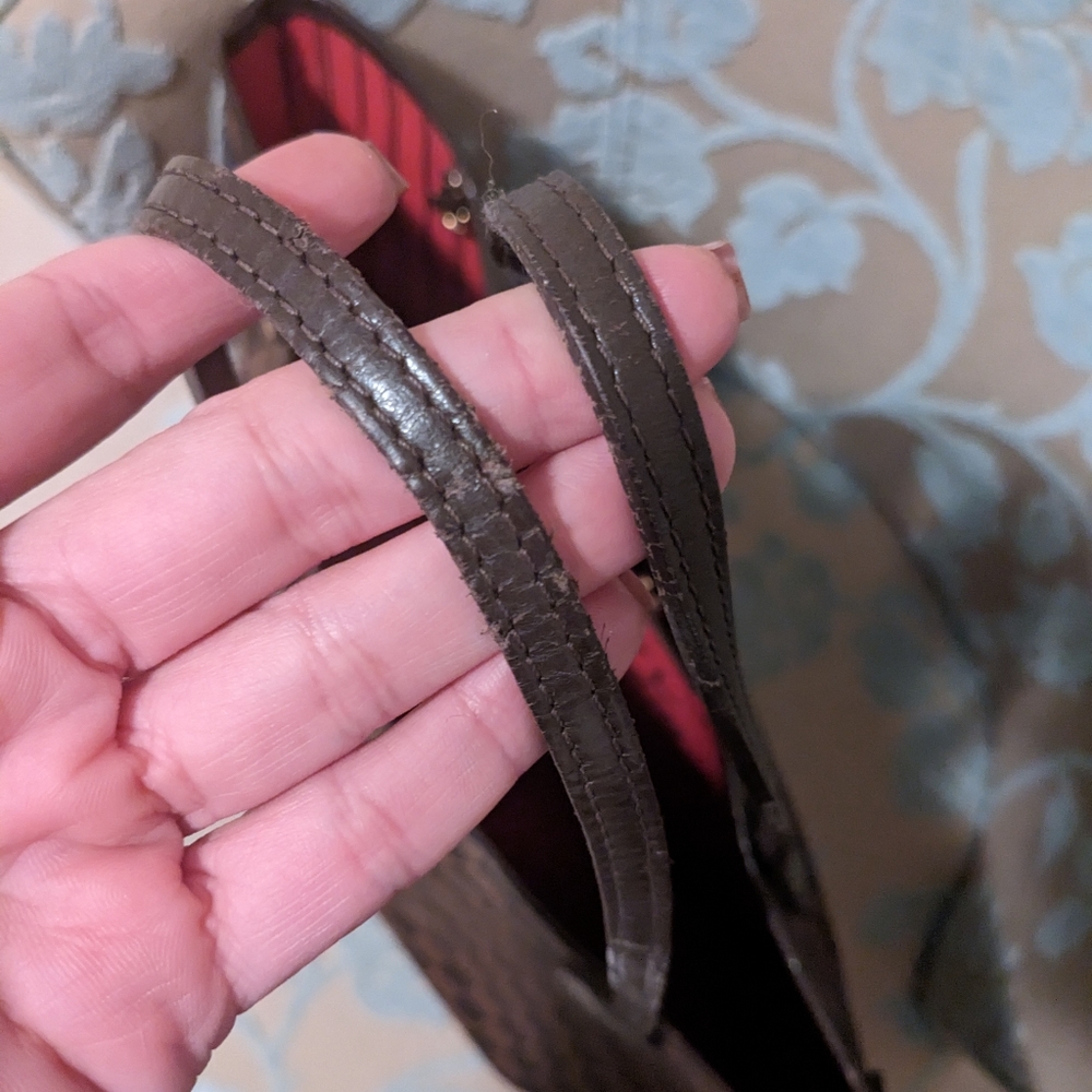 Preloved LV Neverfull MM Damier Ebene tote - Picture 5 of 8